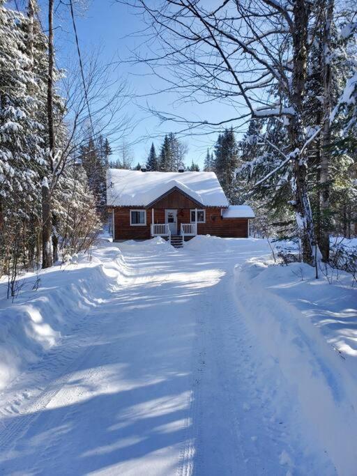 Chalet Riviere - Bord De Riviere - Romantique Saint-Alexis-des-Monts Eksteriør billede