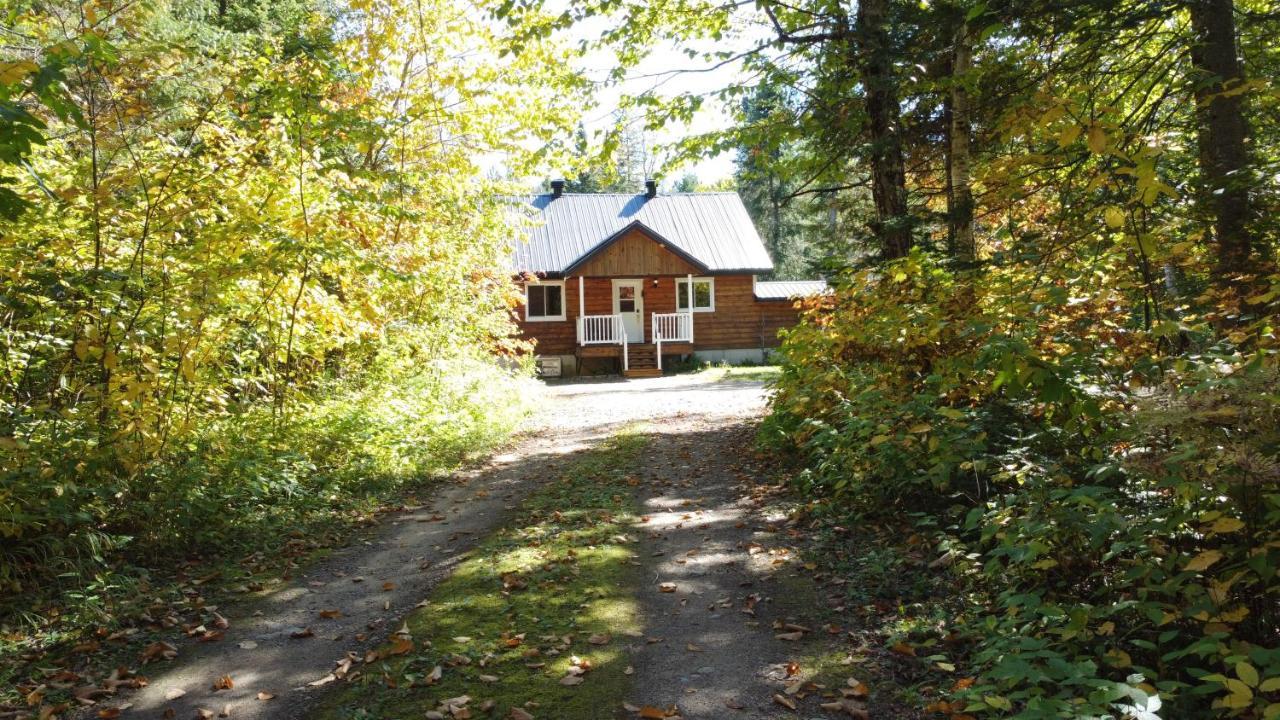 Chalet Riviere - Bord De Riviere - Romantique Saint-Alexis-des-Monts Eksteriør billede