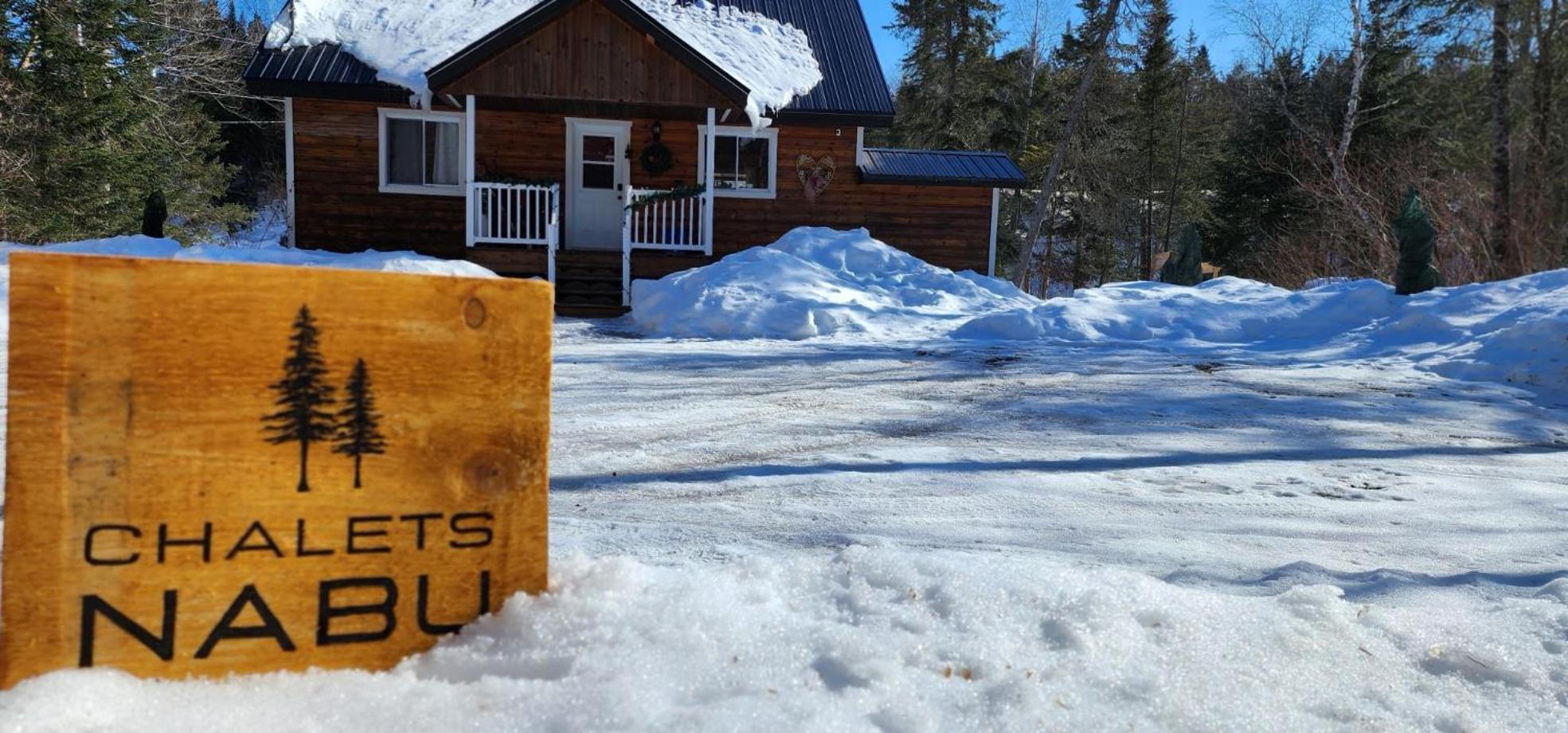 Chalet Riviere - Bord De Riviere - Romantique Saint-Alexis-des-Monts Eksteriør billede
